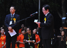 國(guó)宗局局長(cháng)王作安在本煥長(cháng)老追思會(huì)上發(fā)表講話