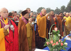 湖北靈泉寺隆重舉行藥師佛文化園壇城開(kāi)光法會(huì)