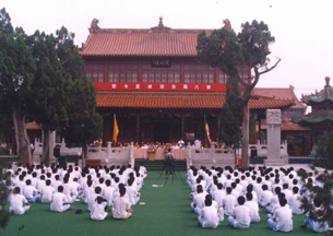 第八屆柏林禅寺生活禅夏令營正式開(kāi)營