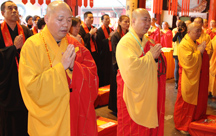 上海玉佛寺修繕工程祈福水陸吉祥法會(huì)熏壇儀式