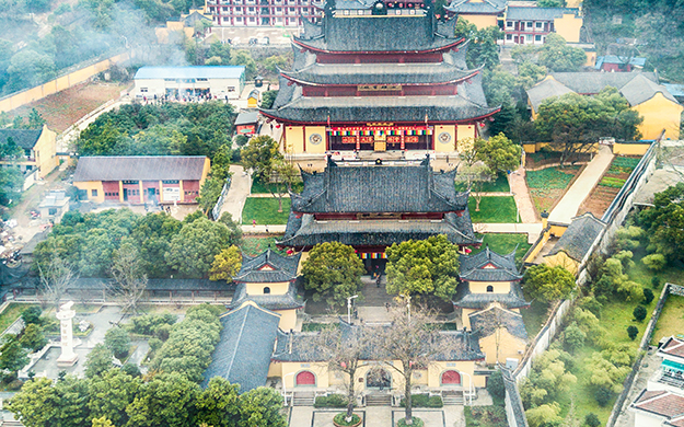 煙波重翠 白雀霖佛——湖州法華寺