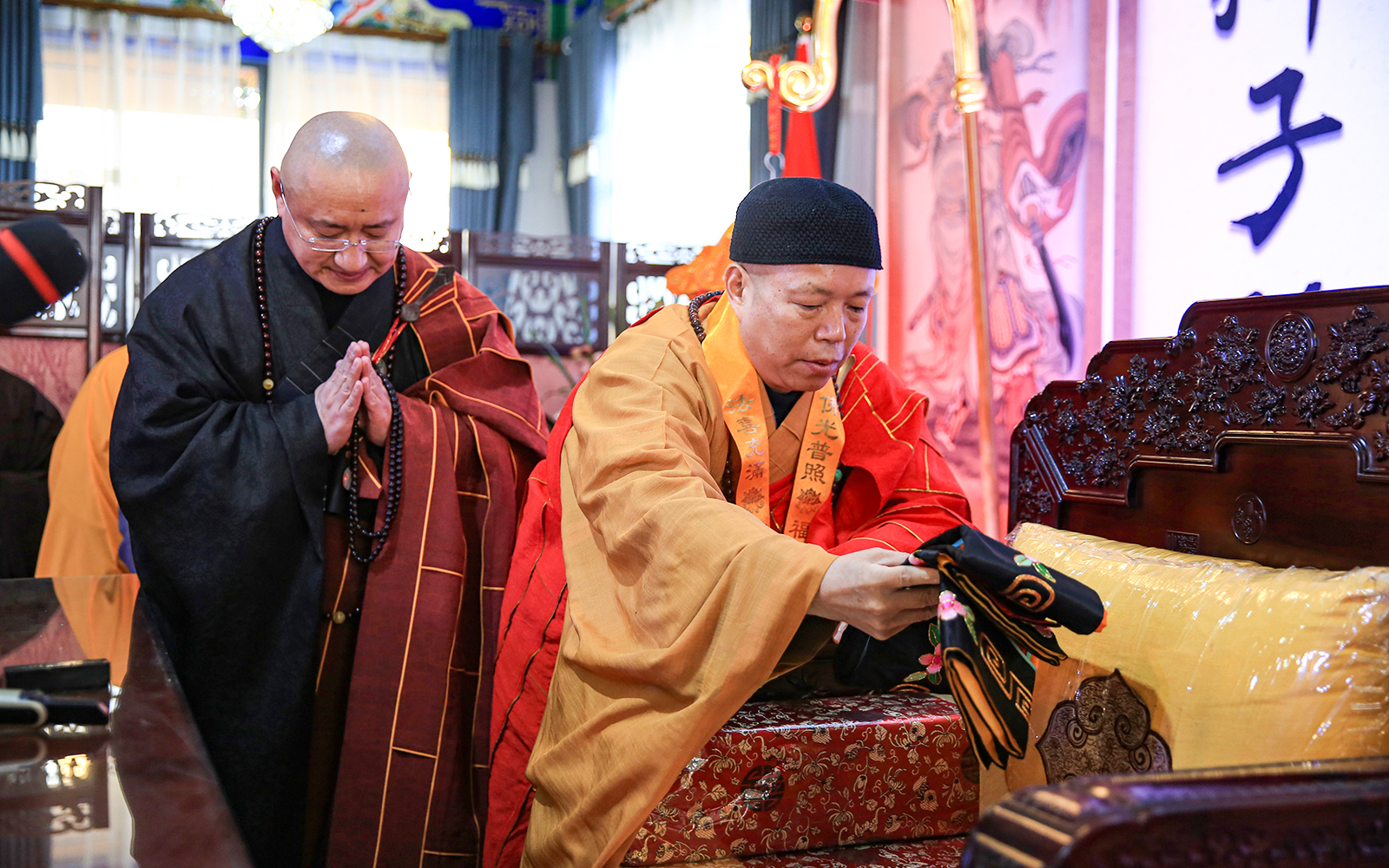 徹梵法師榮膺連雲港法起(qǐ)寺方丈