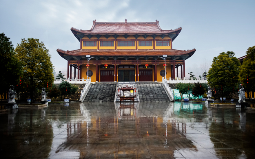 黃石陽新法雨寺